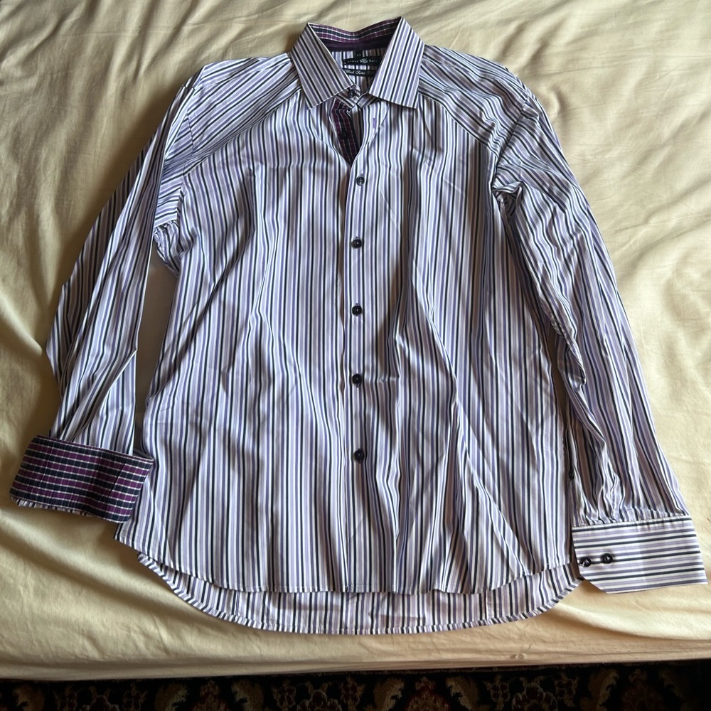 Stone Rose (Black River Collection) long sleeve button down